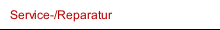 Service-/Reparatur